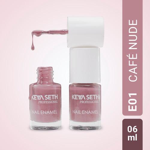 Café Nude + Workaholic Long Wear Nail Enamel Enriched with Vitamin E & Argan Oil