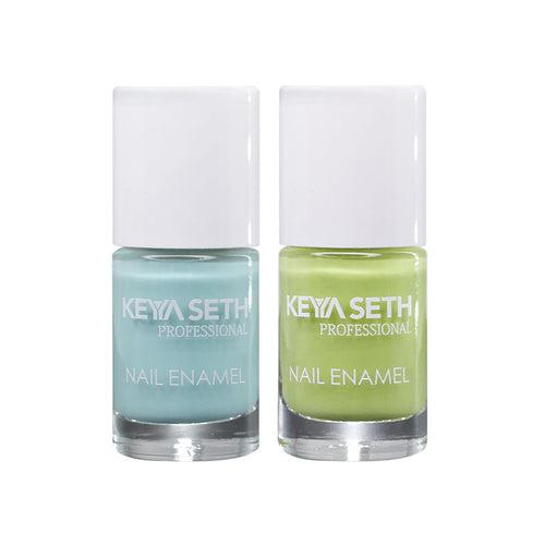 Aquatica + Min Green Long Wear Nail Enamel Enriched with Vitamin E & Argan oil