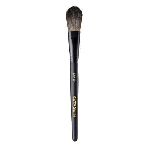 Flat Foundation Brush with Soft & Fine Bristles for Buffing, Stippling, Concealer & Smooth, Even Finish & Flawless Look (KSP-114)