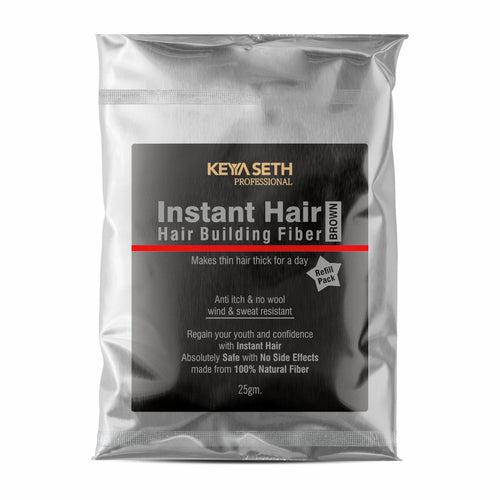 Instant Hair Brown Refill Pack - Instant Hair Brown Refill Pack - Hair Building & Thickening Fibers for Thinning Hair & Hair Loss Concealer