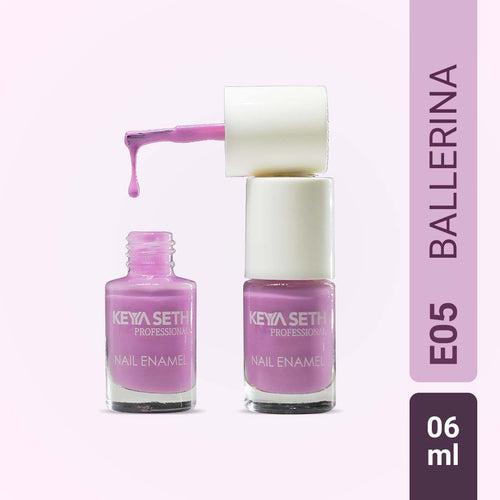 Ballerina + Lady Like Long Wear Nail Enamel Enriched with Vitamin E & Argan Oil