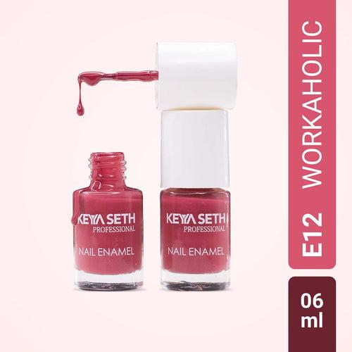 Wine N Dine + Workaholic Long Wear Nail Enamel Enriched with Vitamin E & Argan Oil