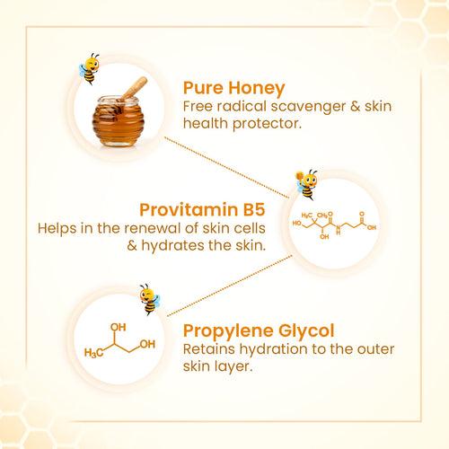 Honey Gel, Light Moisturizer with Pro Vitamin B5, Pure Honey & Honey Conditioner, Deep Conditioning, Dry & Sensitive Skin