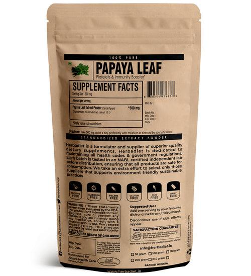 Papaya Leaf 10:1 Extract Powder