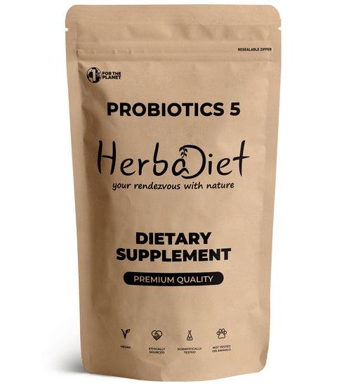 Probiotic Complex 50 Billion CFU 5 Active Strain Lactobacillus Acidophilus Powder