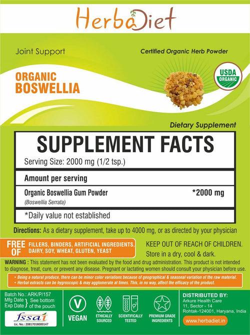 Organic Boswellia Powder