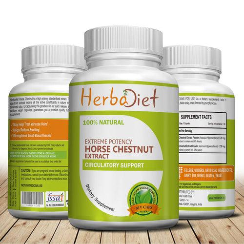 Extreme Potency Horse Chestnut 98% Extract Capsules