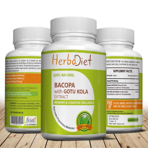 Bacopa with Gotu Kola Extract Capsules