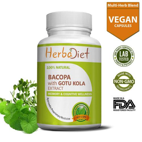 Bacopa with Gotu Kola Extract Capsules