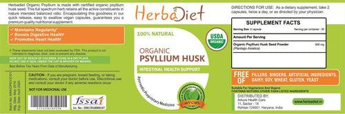 Organic Psyllium Husk Capsules