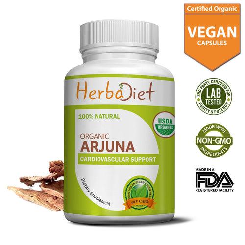 Organic Arjuna Bark Capsules