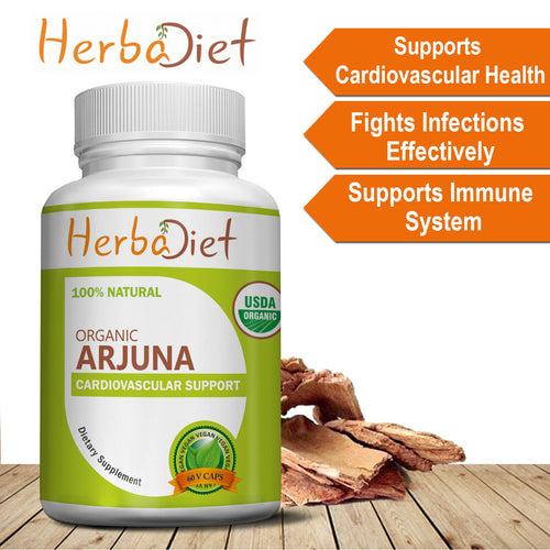 Organic Arjuna Bark Capsules