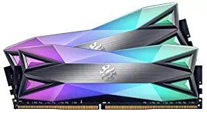 XPG ADATA SPECTRIX D60G DDR4 RGB 16GB (2x8GB) 3200MHz U-DIMM Desktop Memory - AX4U320038G16-DT60