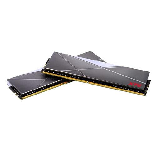 XPG ADATA SPECTRIX D50 DDR4 RGB 16GB (1x16GB) 3200MHz CL16 Desktop Memory RAM - ‎AX4U3000716G16A-ST50