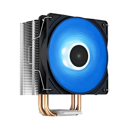 DEEPCOOL GAMMAXX 400 V2 Blue LED air CPU Cooler for Intel LGA1700/1200/1151/1150/1155 and AMD AM4 - DP-MCH4-GMX400V2-BL