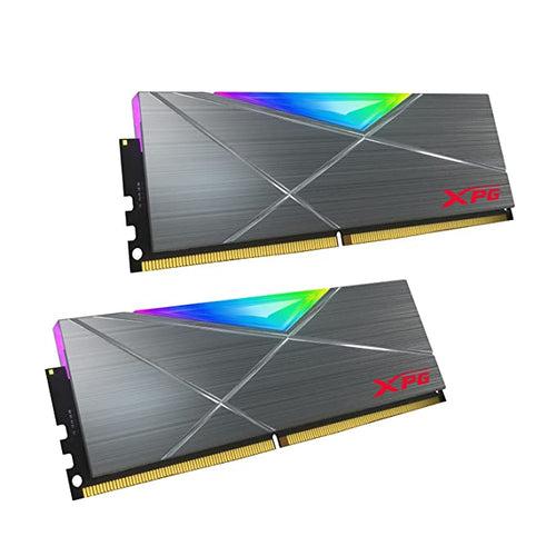 ADATA XPG SPECTRIX D50 16GB RGB (16GBX1) DDR4 3600MHZ DESKTOP RAM (AX4U360016G18I-ST50)