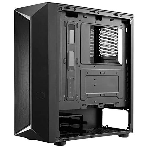 Cooler Master CMP510 Case - Mesh Intakes, ARGB Edge Strip, Ventilated PSU Shroud & 350mm GPU Clearance, Black, ATX (CP510-KGNN-S00)