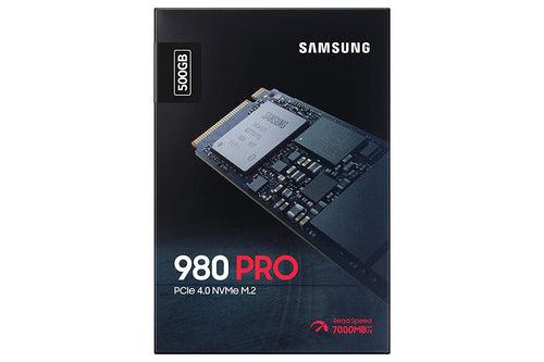 SAMSUNG 980 PRO 500GB/1TB PCIe NVMe Gen4 Internal Gaming SSD M.2 (MZ-V8P1T0B)