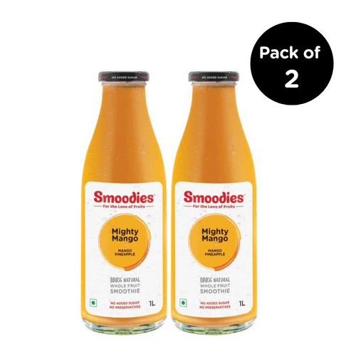 Smoodies Mango Smoothie (1L)- Pack of 2