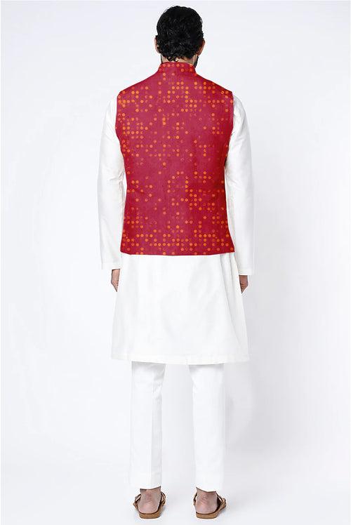 Printed Nehru Jacket