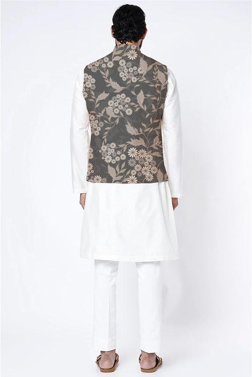 Printed Nehru Jacket