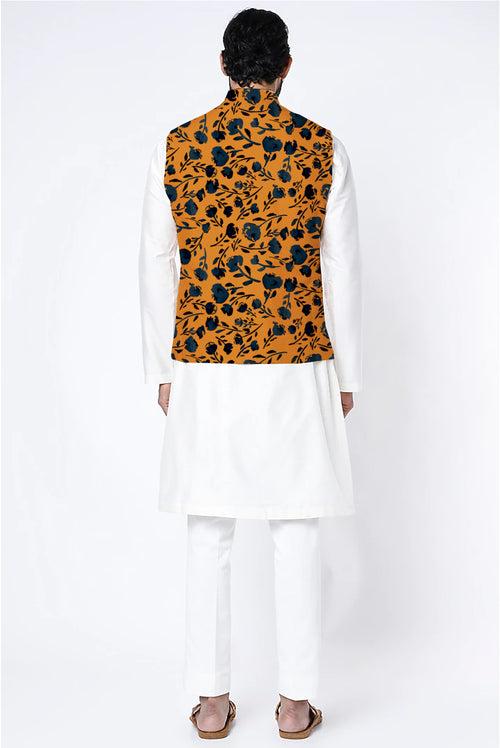 Printed Nehru Jacket