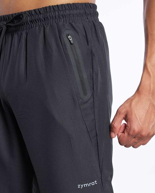 Slide-In Woven All Day Track Pant Black - Regular Fit