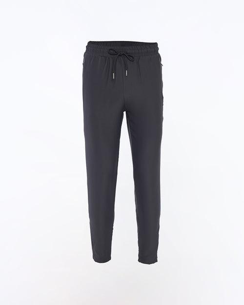 Slide-In Woven All Day Track Pant Black - Regular Fit