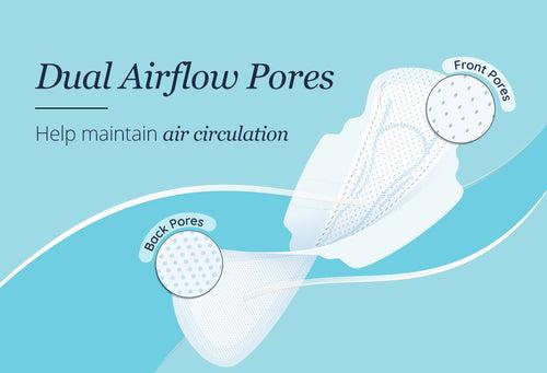 Carmesi Air Feel | Pads with Dual Airflow Pores