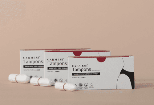 Carmesi Tampons - 100% Organic Cotton (16 units)