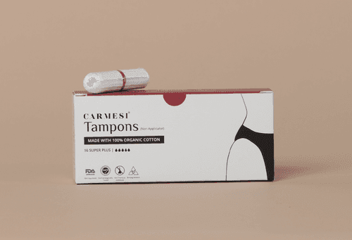 Carmesi Tampons - 100% Organic Cotton (16 units)