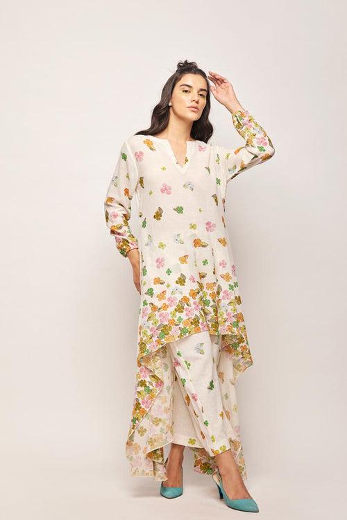 Fleur High-Low Hem Tunic Co-rd Set