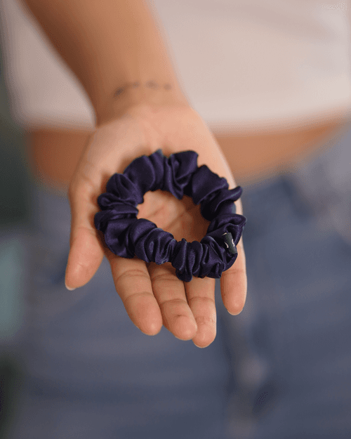 Pure Silk Scrunchies Assorted Collection (Set of nine)