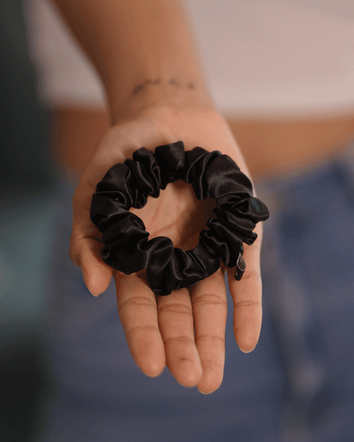 Pure Silk Scrunchies Assorted Collection (Set of nine)