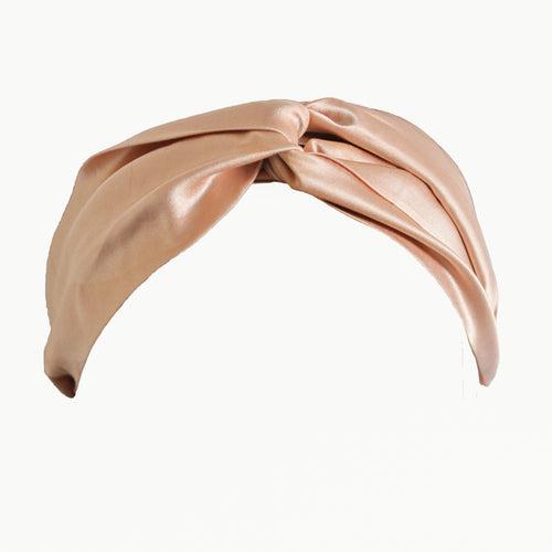 Rose Gold Silk Hairband