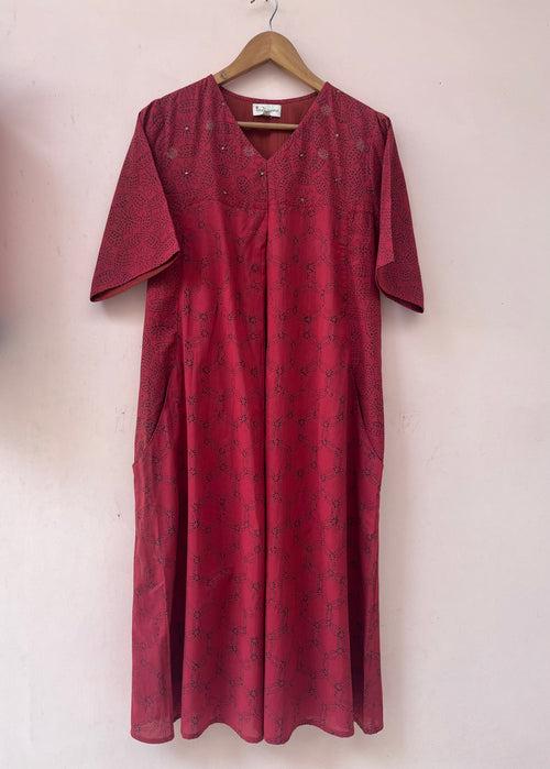 Soul Printed Mulmul Kurta