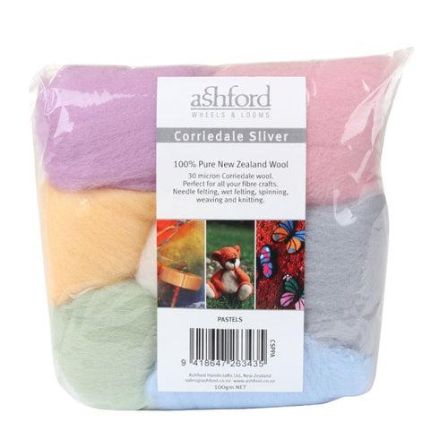 Corriedale wool - Colour theme packs