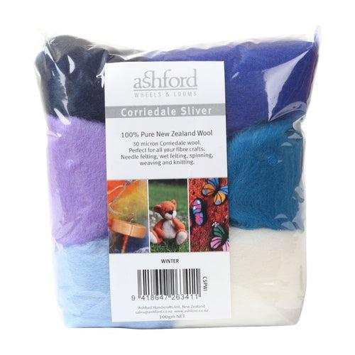 Corriedale wool - Colour theme packs