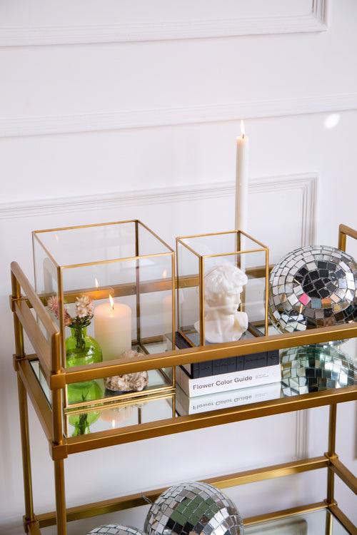 Brass Glass Box