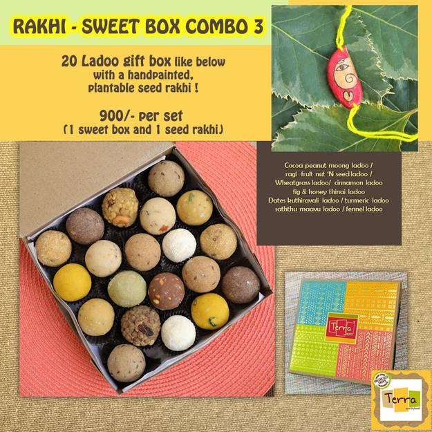 Terra-Rakhi Seed Box Combo 3