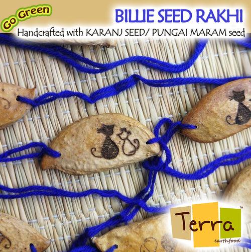 Terra- "BILLEE" Design Seed Rakhi