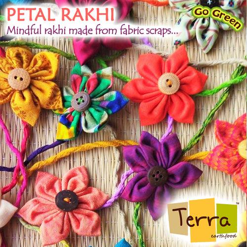 OhScrap-Petal Fabric Rakhi