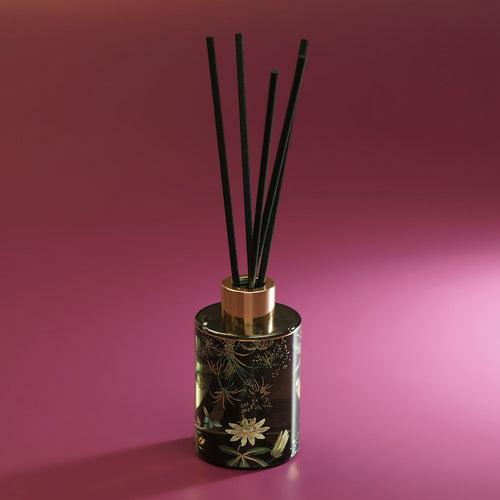 Olive Green Las Palmas Printed Glass Diffuser