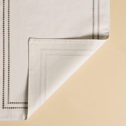 Set of 2 Grey Linen Placemats