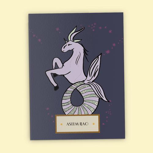 Capricorn Zodiac Personalised Folder