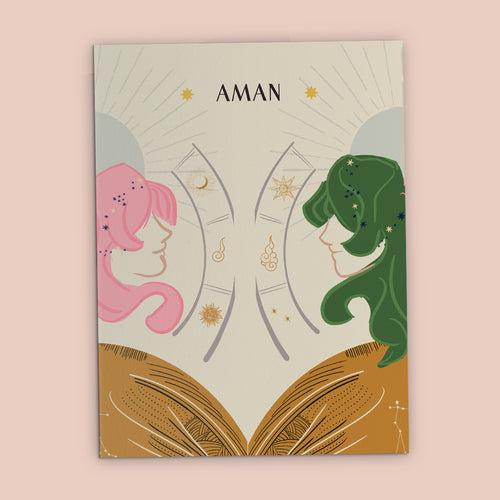 Gemini Zodiac Personalised Folder