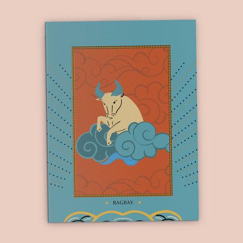 Taurus Zodiac Personalised Folder