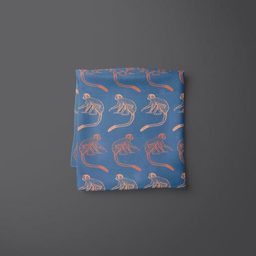 Lemur Pocket Square