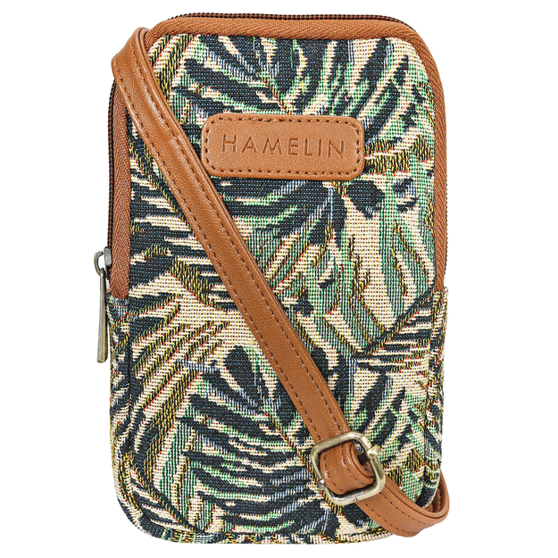 The Mobile Sling Bag (Green Maple zipped) -Sample sale