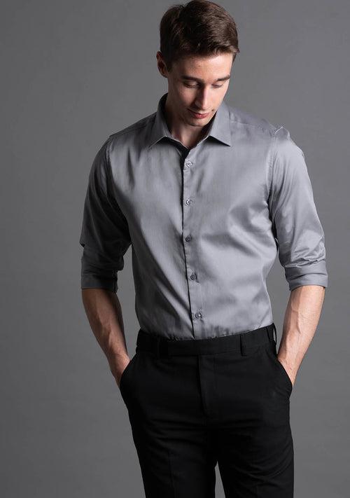 Business Class Shirt in Alloy